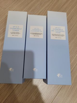 페브유 / FABYOU 페브유 pH5.5 캐모마일 젤 클렌징 폼 + 클렌징 오일 + 토너 3종 세트 — 5점을 준 리뷰어가 2021년 6월 올린 사용 사진
