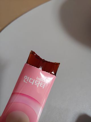 [인디닥터] 면역 생생 핑크 이뮨 젤리 — 5점을 준 리뷰어가 2022년 3월 올린 사용 사진