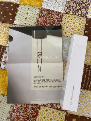 브에노 스킨셀 더마 앰플 — 3점을 준 리뷰어가 2021년 7월 올린 사용 사진