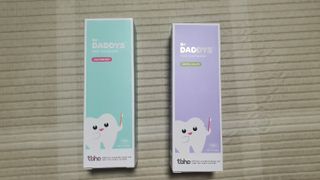 닥터데디스 안심저불소 키즈치약 (라즈베리, 청포도향 중 택 1) 60g +  여행용 미니 치약 15g — 5점을 준 리뷰어가 2022년 11월 올린 사용 사진