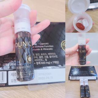 올리닉 울트라비타액션 — 5점을 준 리뷰어가 2021년 10월 올린 사용 사진