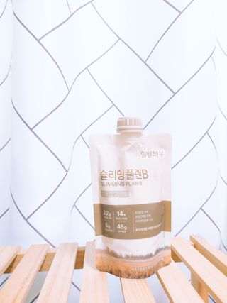 일일하우 슬리밍 플랜B 고소한 귀리맛, 진한 카카오맛 (체중조절식) — 5점을 준 리뷰어가 2023년 8월 올린 사용 사진