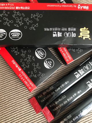 새롬바이오 리생 [미쾌변] 차전자피 식이섬유 건강기능식품 3팩 — 5점을 준 리뷰어가 2021년 6월 올린 사용 사진