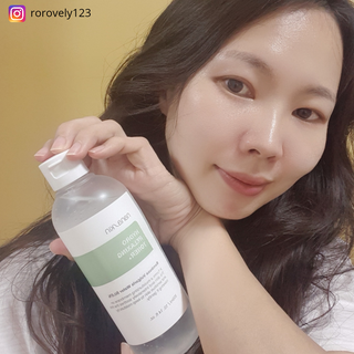 나나스킨 하이드로릴렉싱토너 — 5점을 준 리뷰어가 2021년 8월 올린 사용 사진