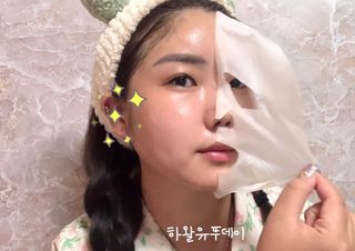 베지톨로지 비니페린 브라이트닝 마스크 (10매입) — 5점을 준 리뷰어가 2022년 7월 올린 사용 사진