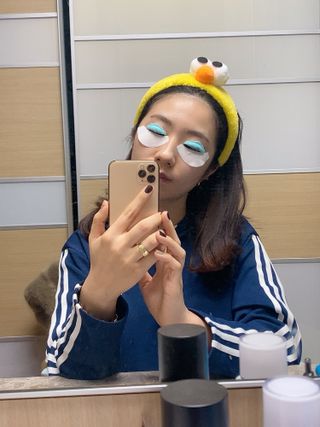 피비에스코리아 [오마이셀프] 셀프 속눈썹펌 키트 뷰러펌 파마 세트 — 5점을 준 리뷰어가 2021년 12월 올린 사용 사진
