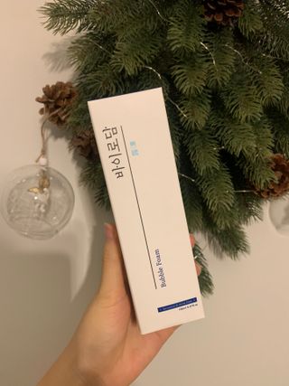 [바이로담] 저자극 약산성버블 폼 폼클렌징 150ml — 4.5점을 준 리뷰어가 2021년 4월 올린 사용 사진