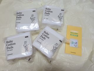 디어엘로디 프리미엄 유기농 베이비 솜티슈 40매 3 + 1 PACK — 5점을 준 리뷰어가 2021년 3월 올린 사용 사진