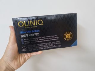 올리닉 울트라비타액션 — 5점을 준 리뷰어가 2021년 10월 올린 사용 사진