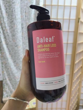 달리프 진저 베러 퍼퓸 탈모 완화 샴푸 1000ml 향 3종 — 4.5점을 준 리뷰어가 2021년 3월 올린 사용 사진