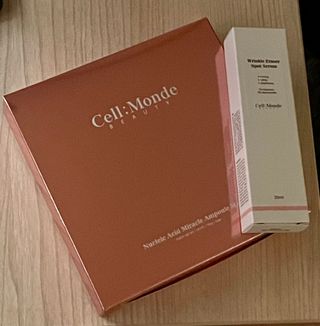 셀몽드 링클 이레이저 스팟 세럼 +핵산 미라클 앰플 마스크 — 5점을 준 리뷰어가 2022년 2월 올린 사용 사진