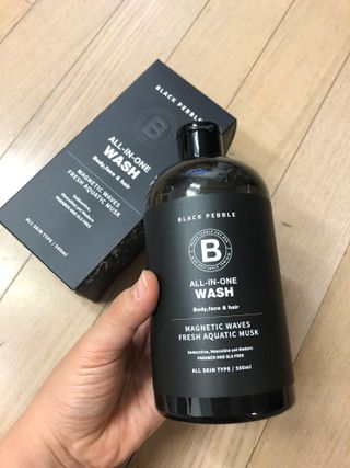 블랙페블 올인원 워시 마그네틱 웨이브 500ml — 5점을 준 리뷰어가 2021년 5월 올린 사용 사진