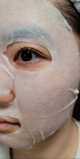 [후르디아] 골라쓰는 비건마스크팩 2종 -백년초 / 망고 — 5점을 준 리뷰어가 2021년 8월 올린 사용 사진