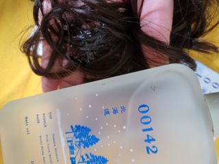 라쿰 북해도 헤어퍼퓸 (헤어에센스/오일) 100ml — 5점을 준 리뷰어가 2023년 4월 올린 사용 사진