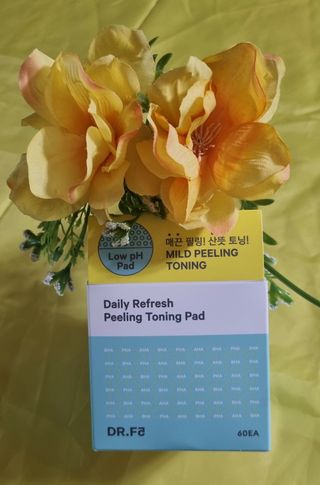 닥터에프파이브 데일리 리프레쉬 필링 토닝 패드 60매 — 5점을 준 리뷰어가 2022년 5월 올린 사용 사진