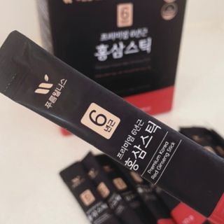 [푸름웰니스] 프리미엄 6년근 홍삼스틱 3mg x 100포 — 5점을 준 리뷰어가 2022년 4월 올린 사용 사진
