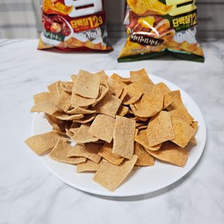 맛있게 채우는 단백질 12g, 닥터유 단백질칩 — 5점을 준 리뷰어가 2023년 12월 올린 사용 사진
