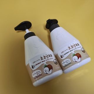 [과일나라] 피부가 마시는 코코넛우유 바디클렌저&바디로션 — 4.5점을 준 리뷰어가 2022년 3월 올린 사용 사진