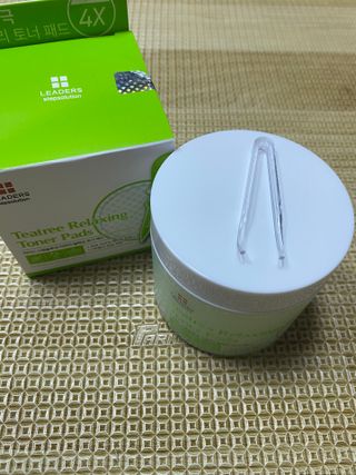 리더스코스메틱 리더스 스텝솔루션 티트리 릴렉싱 토너 패드 — 5점을 준 리뷰어가 2022년 5월 올린 사용 사진