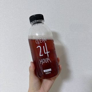 클린24시간 1BOX(5포) + 전용보틀(500ml) — 5점을 준 리뷰어가 2022년 10월 올린 사용 사진