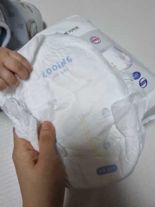 쿠잉 에어드라이  풀커버 팬티기저귀 (L/XL/XXL/XXXL) 1팩 — 5점을 준 리뷰어가 2022년 12월 올린 사용 사진