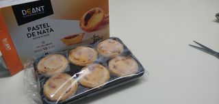 디앙뜨 포르투갈 에그타르트 오리지널 맛+패션후르츠+초콜릿타르트 맛 중 택1 — 4.5점을 준 리뷰어가 2021년 7월 올린 사용 사진