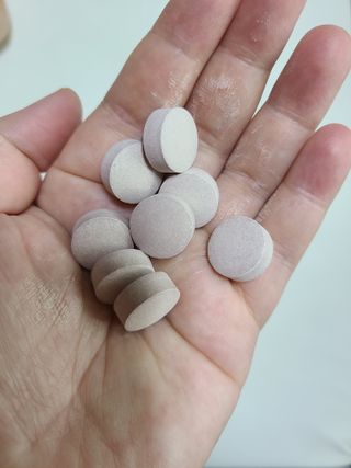서울약사신협_우리아이쑥쑥칼슘비타민D아연_1,500mg x 120정 — 5점을 준 리뷰어가 2021년 8월 올린 사용 사진