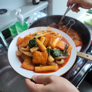 추억의 국민학교 떡볶이 국떡 뉴트로 5종 — 5점을 준 리뷰어가 2021년 7월 올린 사용 사진