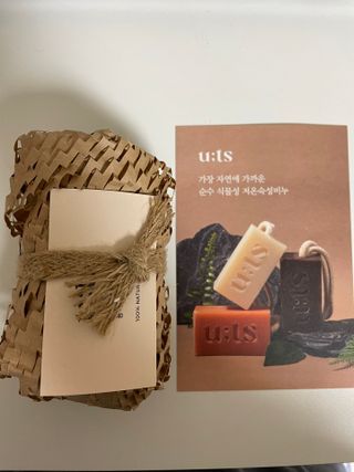 그리니프 유티에스 클렌징바 160g (동백버터 모이스트/애프리콧 바이탈/율피앤피마자 턴오버) 3종 택1 — 5점을 준 리뷰어가 2023년 2월 올린 사용 사진