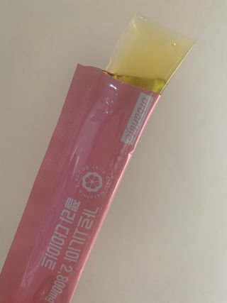 주식회사 얼굴반쪽 [얼굴반쪽 가르시니아 2,800mg] x 14포 1주 젤리 다이어트 보조제 체지방감소 — 4점을 준 리뷰어가 2021년 12월 올린 사용 사진
