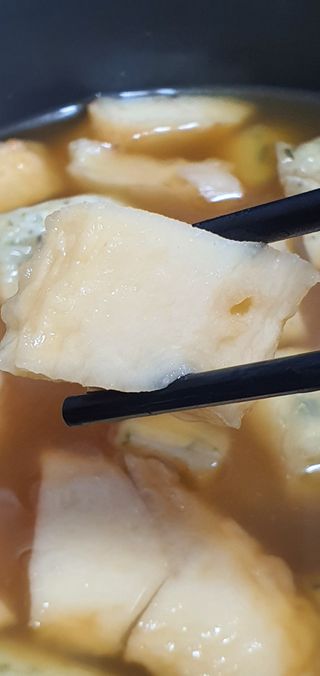 오마뎅 모듬어묵탕 — 5점을 준 리뷰어가 2021년 6월 올린 사용 사진