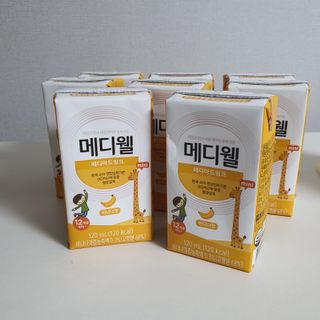 메디웰 페디아드링크 미니 바나나맛 — 5점을 준 리뷰어가 2022년 8월 올린 사용 사진