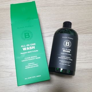 블랙페블 남성청결제 올인원 바디워시 클린 웨이브 — 5점을 준 리뷰어가 2021년 5월 올린 사용 사진