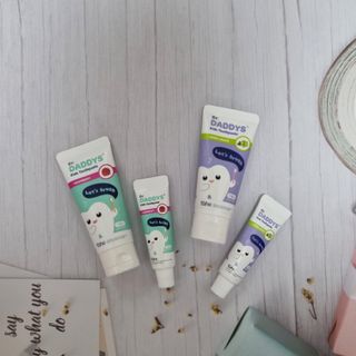 닥터데디스 안심저불소 키즈치약 (라즈베리, 청포도향 중 택 1) 60g +  여행용 미니 치약 15g — 4.5점을 준 리뷰어가 2022년 10월 올린 사용 사진