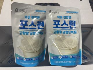자연에온 마시는 프로틴 고함량 균형단백질 음료 포스틴 125ml 10개입 1BOX — 5점을 준 리뷰어가 2021년 5월 올린 사용 사진
