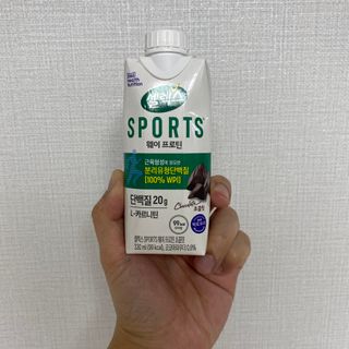 셀렉스스포츠 셀렉스 스포츠 드링크 초콜릿 _ 330ml x 12팩 — 5점을 준 리뷰어가 2021년 12월 올린 사용 사진