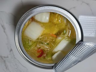 셰프애찬 단호박 백김치 1kg — 5점을 준 리뷰어가 2022년 10월 올린 사용 사진
