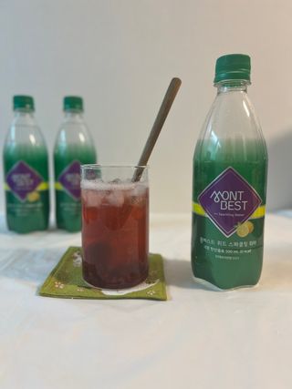 몽베스트 Montbest with Sparkling water Lemon OR Lime 20병(랜덤) — 5점을 준 리뷰어가 2023년 1월 올린 사용 사진