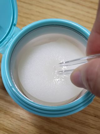 리더스코스메틱 리더스 카밍 바이오틱스 퀵 수딩 패드 — 5점을 준 리뷰어가 2022년 6월 올린 사용 사진