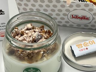 아이비웰니스 빵순이 식탁 위의 필수템! 빵순이 효소 키위맛 100포 + 석류맛 14포 (총 114포) — 5점을 준 리뷰어가 2022년 12월 올린 사용 사진