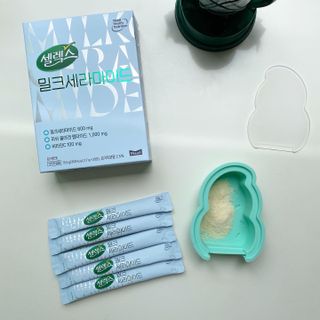 셀렉스스포츠 셀렉스 밀크세라마이드 저분자피쉬콜라겐 28포 X 1박스 — 5점을 준 리뷰어가 2021년 7월 올린 사용 사진