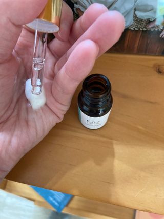 랑팡 EGF+FGF 10ppm 리포좀 앰플 원액 10ml — 4점을 준 리뷰어가 2021년 11월 올린 사용 사진