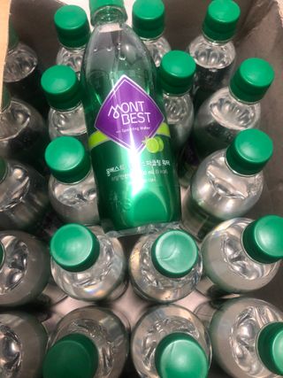 몽베스트 Montbest with Sparkling water Lime20병 — 5점을 준 리뷰어가 2022년 8월 올린 사용 사진