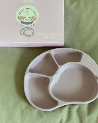 유비맘 캐릭터 실리콘 흡착 식판_색상 랜덤발송 — 5점을 준 리뷰어가 2020년 12월 올린 사용 사진