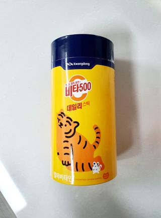 광동생활건강 프리 [광동] VB와 VC를 함유한 멀티 비타민 비타 500 데일리 스틱 180포 — 5점을 준 리뷰어가 2022년 8월 올린 사용 사진