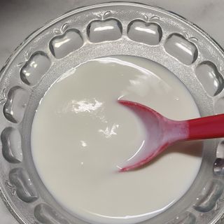 하나마이 [BEST 판매율 1위] 카스피해 유산균 종균_발효기가 필요없이 간편하게 만들어 먹는 요거트 생유산균 — 3점을 준 리뷰어가 2023년 3월 올린 사용 사진