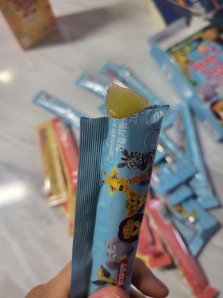 다나음 셀렌에 빠진 아연면역젤리 열대과일맛+사과맛 — 5점을 준 리뷰어가 2023년 4월 올린 사용 사진