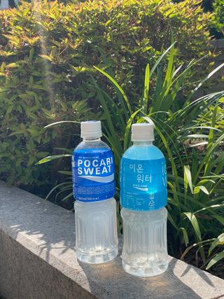 [동아오츠카] 포카리스웨트  500ml PET + 이온워터 500ml PET — 5점을 준 리뷰어가 2025년 6월 올린 사용 사진