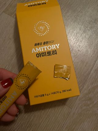 주식회사 씨크릿비에프랩 마시는 아미노산 아미토리 열대과일맛 14포 [1포, 5g / 보틀증정] — 5점을 준 리뷰어가 2023년 1월 올린 사용 사진