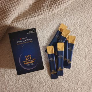 리더스코스메틱 리더스 프로 하이드라 아미노 슬리핑 마스크 — 5점을 준 리뷰어가 2021년 1월 올린 사용 사진